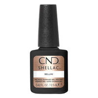 Flacon CND Shellac Bellini 12,5 ml, vernis semi-permanent champagne doré métallisé Sans TPO