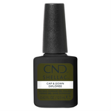 CND Shellac Cap & Gown 12,5 ml Sans TPO – vernis semi-permanent vert kaki foncé