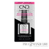 Boite et Flqcon de CND Shellac EPIC Smoothing Base 12,5 ml – base lissante 2-en-1
