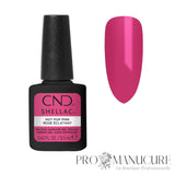 CND Shellac Hot Pop Pink – nuancier rose fuchsia éclatant