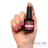 CND Shellac Love Letter 12,5 ml avec manucure rose framboise