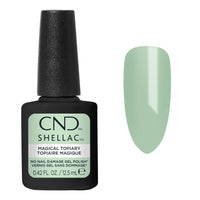 CND Shellac Magical Topiary 12,5 ml avec nuancier vert menthe pastel