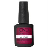 Vernis semi-permanent CND Shellac Masquerade 12,5 ml rouge bordeaux Sans TPO