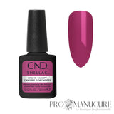 Nuancier violet orchidée CND Shellac Orchid Canopy avec flacon 12,5 ml