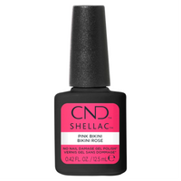 CND Shellac Pink Bikini 12,5 ml Sans TPO – vernis semi-permanent rose vif