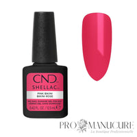 CND Shellac Pink Bikini – nuancier rose vif aux tonalités framboise