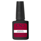 Vernis semi-permanent CND Shellac Rouge Rite 12,5 ml rouge foncé Sans TPO