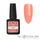 CND Shellac Rule Breaker 12,5 ml avec nuancier rose corail