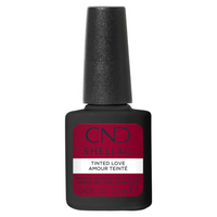 CND Shellac Tinted Love 12,5 ml Sans TPO – vernis semi-permanent rouge framboise profond