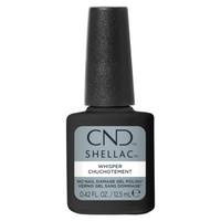 Vernis semi-permanent CND Shellac Whisper gris clair 12,5 ml