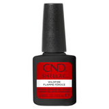 CND Shellac Wildfire 12,5 ml Sans TPO – vernis semi-permanent rouge intense