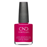 Flacon de CND Vinylux Pink Leggings 15 ml, vernis rose framboise soutenu longue tenue