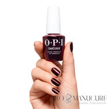 Manucure violet profond scintillant OPI Every Month is Oktoberfest avec bouteille