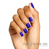 Vernis semi-permanent OPI GelColor Catch a Wave of Happiness bleu violet sur les ongles