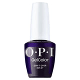 Vernis semi-permanent OPI GelColor Dont Over Ink It violet bleuté 15 ml