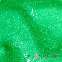 Swatch OPI GelColor Lime of My Life vert lime scintillant