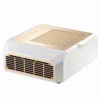 TERI Diamond 111W - Aspirateur de Table Professionnel - Blanc & Grille Gold - Garantie 5 ans