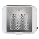TERI Diamond 111W - Aspirateur de Table Professionnel - Blanc & Grille Silver - Garantie 5 ans