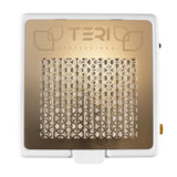TERI Aspirateur Ongles Turbo M Blanc & Grille Gold