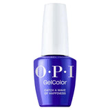 Vernis semi-permanent OPI GelColor Catch a Wave of Happiness 15 ml bleu violet