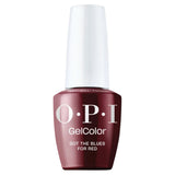 Vernis semi-permanent OPI GelColor Got The Blues For Red rouge profond