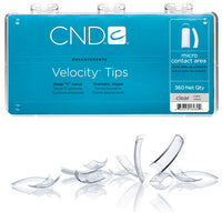 CND Capsules Velocity pour extension - Résultats professionnels pour des ongles longs et élégants