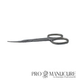 ProManucure - Ciseaux Acier Inoxydable 10 mm Lames Courbées - Coupe précise et confortable pour une manucure professionnelle