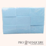 Paquet Lingettes bleues micro-fibres non pelucheuses ProManucure pour prothésiste ongulaire 1000 Unités
