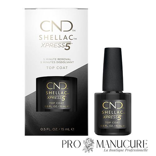 CND Shellac - Top Coat Xpress 5 - Sans TPO